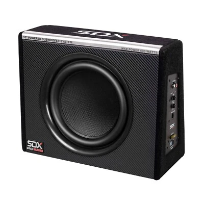 SDX Audio 10” Compact Active Subwoofer System Amplifier Preload Subwoofer - Image 1 of 4