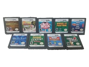 Nintendo DS - Lot of 9 Cartridge Only (tested working) FREE SHIPPING !!! - Picture 1 of 2