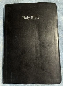 CEB Common English Bible Large Print Thinline Flex Black Rare - Picture 1 of 10
