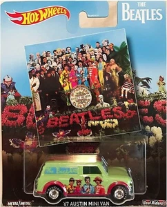 HOT WHEELS THE BEATLES SGT. PEPPERS LONELY HEARTS CLUB BAND '67 AUSTIN MINI VAN - Picture 1 of 1
