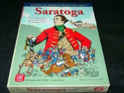 GMT Games - SARATOGA - Turning Point of the American Revolution 1777 (SEALED) - Image 1 of 2