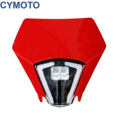 Motorcycle LED Headlight For Gas Gas 2024 Supermoto Dirt Bike Head Lamp Foto 1 de 4