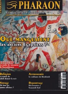 REVUE PHARAON N°07 ALIMENTATION / IRYNEFER / SESOTRIS II / 12H DE NUIT / MAYA - Imagen 1 de 3