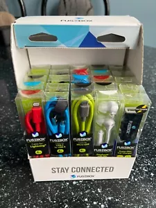 Fusebox 4 ft. Adapter Cords - Retail Pack of 25 Great for Resale/Small Business - Picture 1 of 13