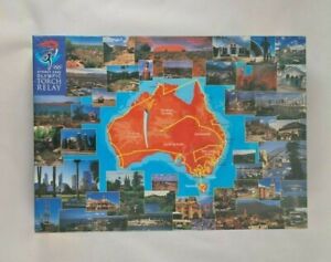 New: Sydney 2000 Olympics Torch Relay Jigsaw Puzzle 1000 Pieces Australia Mattel