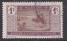 Mauretanien 1913 Händler Durchquerung der Wüste 1c fein gebraucht SG 18 SEHR GUTER ZUSTAND