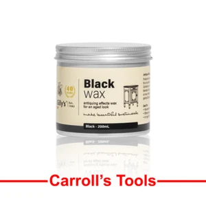 Gilly's Black Wax 200ml - antiquing effects wax for an aged look - Picture 1 of 1