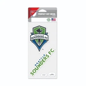 WinCraft Sports Major League Soccer Seattle Sounders FC 3 Pack Die Cut Decals - Picture 1 of 6