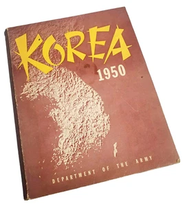 Scarce Korea 1950 Department Of The Army Korean War History Book 1st Edition - Picture 1 of 15