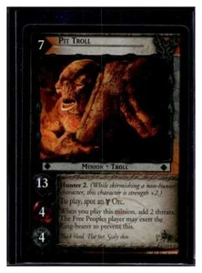 LOTR Lord of the Rings TCG CCG Ages End 19P22 Pit Troll Foil Premium (Qty) - Picture 1 of 2