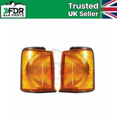 Front Indicator Set RH & LH For Land Rover Discovery 2 Td5 V8 Pair Orange /Amber - Image 1 of 4