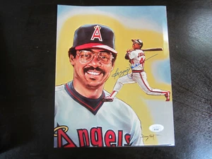 Reggie Jackson Autograph Signed 8 X 10 Photo California Angels JSA - Picture 1 of 1