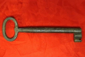Antica Grande Chiave in Ferro Ancient Iron Key Alter Schlüssel Clé Ancienne 1700 - Foto 1 di 4