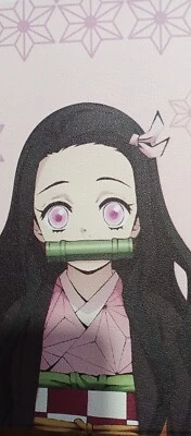 Demon Slayer Nezuko Kamado Tablet Cover Inside Size 6.5"X9 1/4" - Image 1 of 3