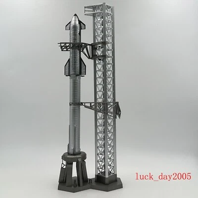 Nave espacial Wltk SUPERHEAVY BOOSTER con torre de lanzamiento modelo diecast 1/400 Foto 1 de 4