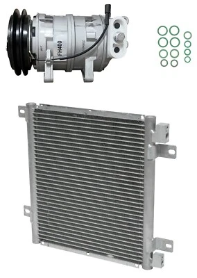 BRAND NEW RYC AC Compressor Kit With Condenser FH400 Fits Isuzu NPR 4.8L 2000 - Image 1 of 4