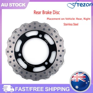 Rear Brake Disc Rotor For Kawasaki Ninja EX250 250R 2008-2012 2001 Black AUS - Picture 1 of 2