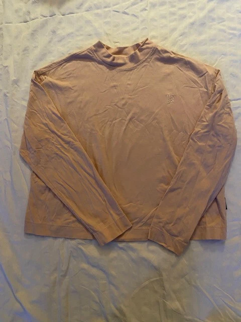 Duluth Alaskan Hardgear Salmon Color Mock Cotton Turtleneck Size Large - Image 1 of 1