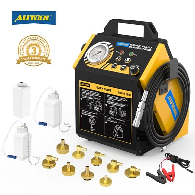 AUTOOL purgeur de liquide de frein électrique pulsé huile de frein purge vide pression
