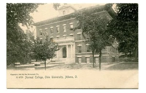Athen, Oh. Ohio University, Normal College. Ohio. Rotograph, um 1905. - Bild 1 von 2