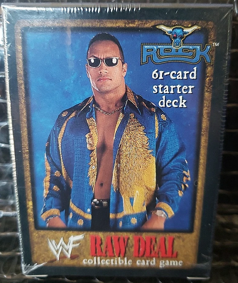 2000 WWf  CCG Rock 61-Card Starter Decks factory sealed box - Image 1 of 4