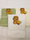 Personalised Lion face cloth flannel Christmas Gift Present kids stocking filler