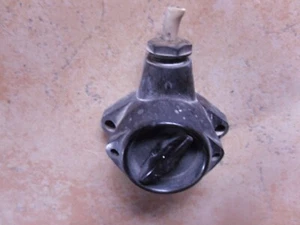 Orig. Bakelit  Licht Schalter Drehschalter Jung  Aufputz schwarz Feuchtraum  - Bild 1 von 4