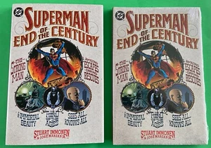 2000 (2) DC Comics Superman: End of the Century Hardcovers 1 Sealed 1 Open - Picture 1 of 6