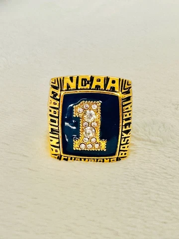 1993 North Carolina Tarheels NCAA SP Brass Championship Ring, US Ship Cover