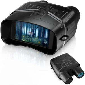 4K Night Vision Binoculars 3" Screen w/ 32GB Card HD Infrared Zoom Goggles (S) - Picture 1 of 12