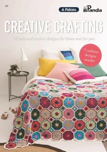 PATONS PANDA CREATIVE CRAFTING #362- PATTERN BOOK - Picture 1 of 12