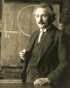 "Einstein Unterricht Fotodruck 11""x14" - Bild 1 von 4
