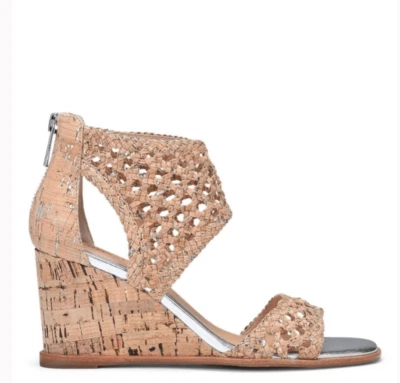 Sandália anabela Donald Pliner Lagos cana tamanho 6.5 - Imagem 1 de 4