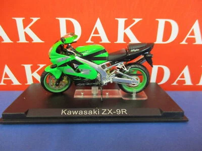 Die cast 1/24 Modellino Moto Kawasaki ZX-9R - Immagine 1 di 4