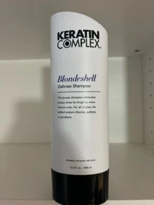 Keratin Complex BLONDESHELL BLONDE Debrass & Brighten Shampoo 13.5oz - Picture 1 of 2