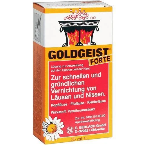 EDUARD GERLACH GMBH GOLDGEIST forte flüssig 75ml PZN 2357947