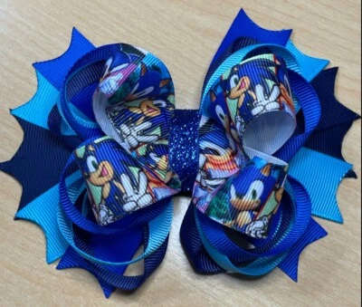 Arco para el cabello inspirado en Sonic Foto 1 de 3