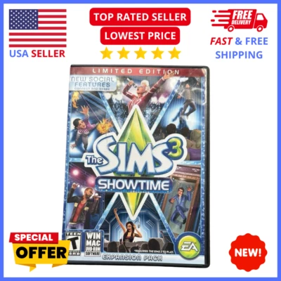 The Sims 3 Showtime Expansion Pack – PC/Mac Game Disc by EA 2012 - Image 1 of 2