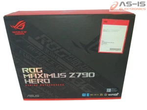 *AS-IS* ASUS ROG Maximus Z790 Hero WiFi 6E LGA 1700 ATX Motherboard (V2697) - Picture 1 of 11