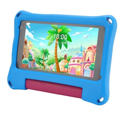 Blue 7 Inch Tablet For 11 32GB ROM 2GB RAM Educational Parental Con DW - Image 1 of 4