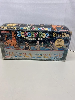 Vintage 1977 Coleco SCOOBY DOO swimming Pool 8”x18” Outdoor NEW Open Box - Image 1 of 4