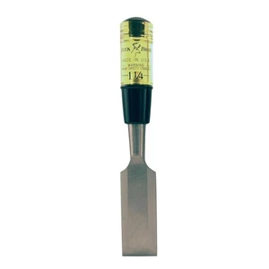 Cincel de madera Buck Brothers 120107BC 1-1/4" hecho en EE. UU., para pelar y terminar... - Imagen 1 de 1