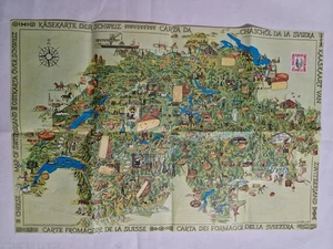 KÄSEKARTE DER SCHWEIZ - Bild 1 von 1