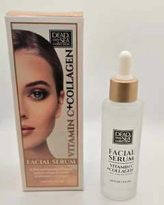 Suero facial de vitamina C + colágeno Dead Sea Collection 1,69 FL OZ - Imagen 1 de 4