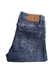 Jeans Philipp Plein uomo W30 L28 taglio dritto skinny jeans denim elasticizzato - Foto 1 di 14