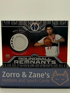 Will Riley 2025-26 Topps Basketball (RC) Roundball Remnants Wizards #RRR-WR - Picture 1 of 4