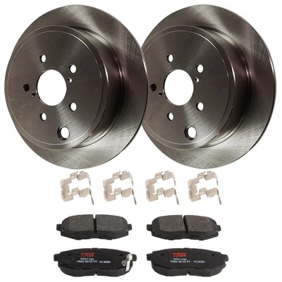 KIT-072924-5279 TRW Kits de discos de freno y pastillas Juego de 2 ruedas traseras para Scion FR-S Foto 1 de 4