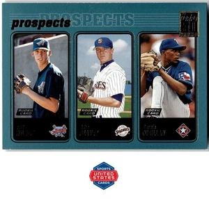 2001 Topps #728 Phil Wilson / Jake Peavy / Darwin Cubillan PROS - Picture 1 of 2