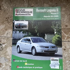 Revue Technique Renault Laguna 2 II 2.0 16v 135ch 2.0 DCi 150ch Rta Essen Diesel - Imagen 1 de 24