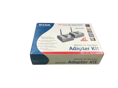 Kit Adaptador D-Link Estéreo a Altavoz Inalámbrico DSM-910BT, ¡Nuevo! Foto 1 de 4